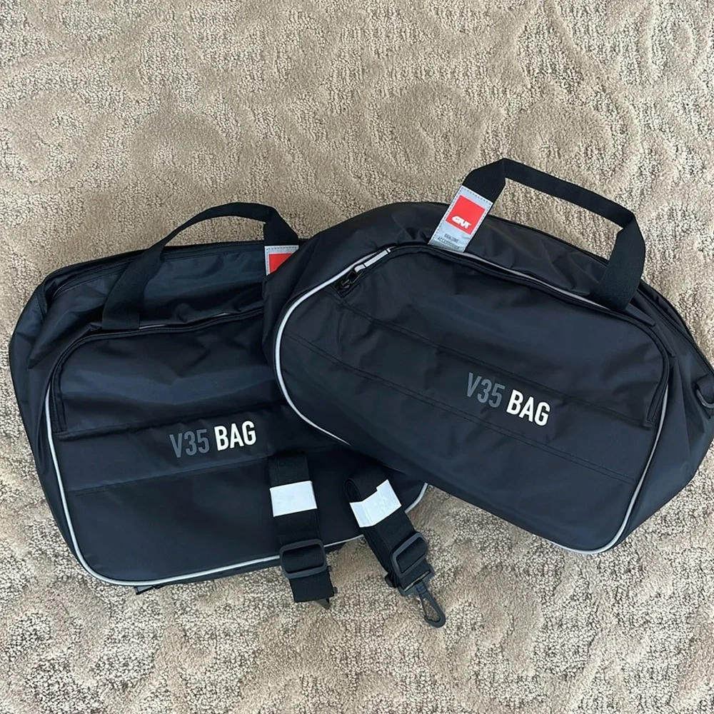 Pair of Givi V35 Bags. soft sided saddle bag liners NWOT